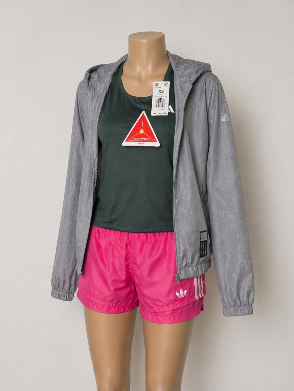 Adidas Women’s Sport Set XS/S Tank Shorts Windbreaker